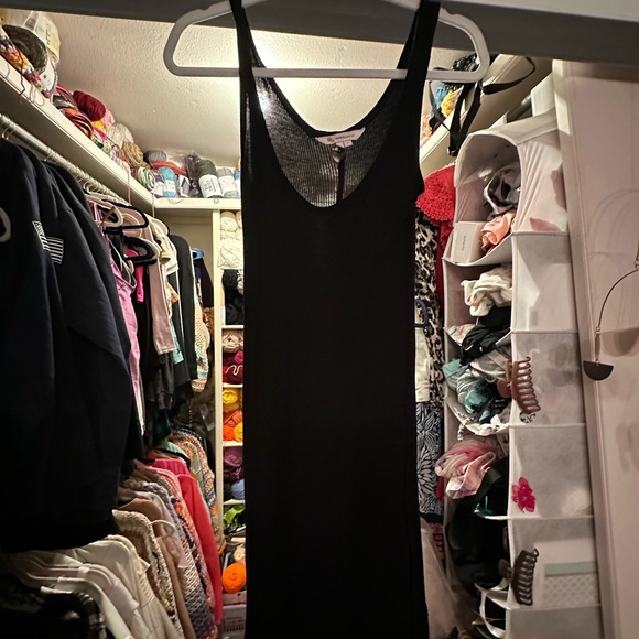 BCBGeneration Dresses & Skirts - Vintage 2000s BCBG Generation Black Knit Maxi Dress - Like New